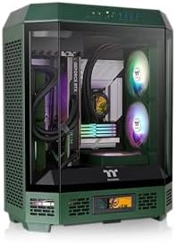 Thermaltake Tower 600 Hydrangea Blue Mid Tower ATX Case; 3 Tempered Glass Panels; Hidden Connector Motherboard Support; Rotational PCI e Slots; CA 1Z1 00MFWN 00; 3 Year Warranty