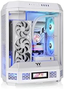 Thermaltake Tower 600 Hydrangea Blue Mid Tower ATX Case; 3 Tempered Glass Panels; Hidden Connector Motherboard Support; Rotational PCI e Slots; CA 1Z1 00MFWN 00; 3 Year Warranty