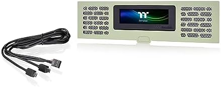 Thermaltake Tower 600 Hydrangea Blue Mid Tower ATX Case; 3 Tempered Glass Panels; Hidden Connector Motherboard Support; Rotational PCI e Slots; CA 1Z1 00MFWN 00; 3 Year Warranty