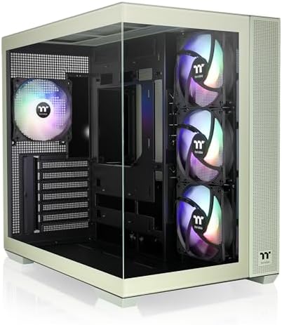 Thermaltake View 170 TG ARGB Black Micro ATX Case; 3x120mm ARGB Fans Included; Supports Up to 280mm Radiator; Front & Side Dual Tempered Glass Panel; CA 1Z4 00M1WN 00; 3 Year Warranty