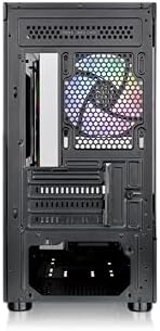 Thermaltake View 170 TG ARGB Black Micro ATX Case; 3x120mm ARGB Fans Included; Supports Up to 280mm Radiator; Front & Side Dual Tempered Glass Panel; CA 1Z4 00M1WN 00; 3 Year Warranty