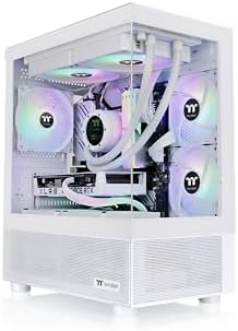 Thermaltake View 170 TG ARGB Black Micro ATX Case; 3x120mm ARGB Fans Included; Supports Up to 280mm Radiator; Front & Side Dual Tempered Glass Panel; CA 1Z4 00M1WN 00; 3 Year Warranty