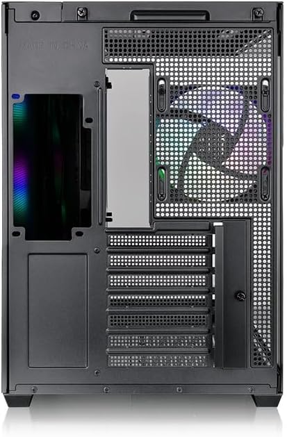 Thermaltake View 380 TG ARGB Black ATX Case; 4x120mm ARGB Fans Included; Supports Hidden Connector Motherboard; Front & Side Dual Tempered Glass Panel; CA 1Z2 00M1WN 00; 3 Year Warranty