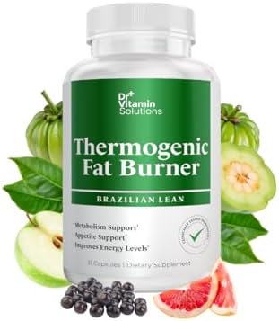 Thermogenic Fat Burner Brazilian Lean  Weight Loss Pills for Women  Waist Trimmer & Supplements for Bloating for Women & Men  60 Capsules