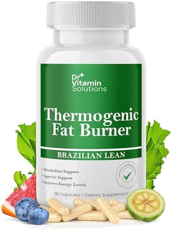 Thermogenic Fat Burner Brazilian Lean  Weight Loss Pills for Women  Waist Trimmer & Supplements for Bloating for Women & Men  60 Capsules