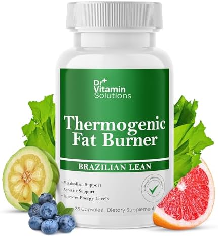 Thermogenic Fat Burner Brazilian Lean  Weight Loss Pills for Women  Waist Trimmer & Supplements for Bloating for Women & Men  60 Capsules