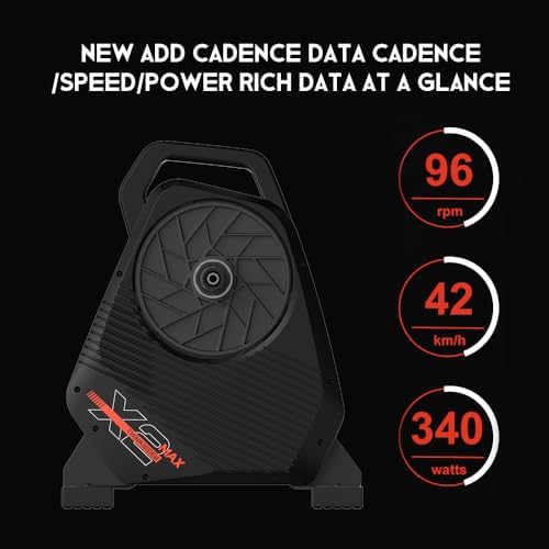 ThinkRider X2Max Smart Bike Trainer Cycle Trainer Bicycle Trainer  Quiet Portable Design for Indoor Driving  Simulates 18  Slope  ANT   & BLE