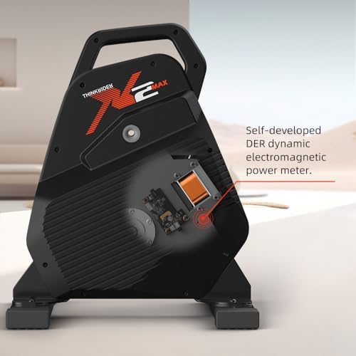 ThinkRider X2Max Smart Bike Trainer Cycle Trainer Bicycle Trainer  Quiet Portable Design for Indoor Driving  Simulates 18  Slope  ANT   & BLE