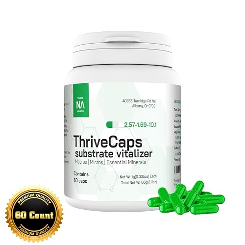 ThriveCaps Aquarium Root Cabs   Premium Root Fertilizer for Live Plants   Slow Release   Strong NPK   Micros   Safe for Shrimp & Snails   60 Count