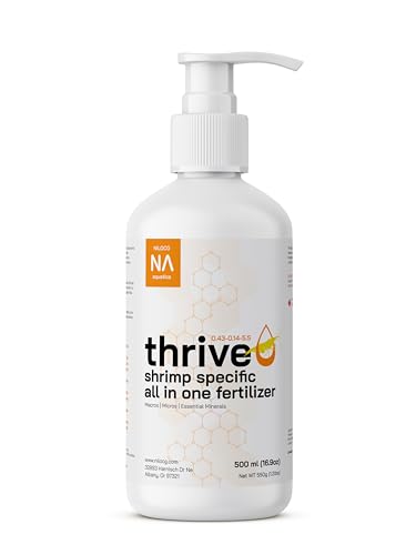 Thrive S Shrimp Specific All in One Aquarium Fertilizer   Two  2  500ml Liquid Plant Food   Comprehensive nutrients   Aquarium Nutrition   Convenient to Use   Concentrated Aquarium Plant Fertilizer