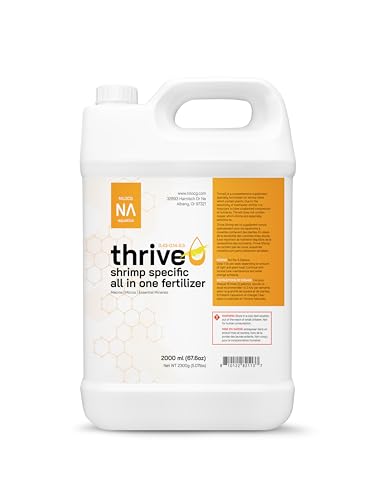 Thrive S Shrimp Specific All in One Aquarium Fertilizer   Two  2  500ml Liquid Plant Food   Comprehensive nutrients   Aquarium Nutrition   Convenient to Use   Concentrated Aquarium Plant Fertilizer