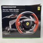 Thrustmaster Ferrari 458 Spider Black Racing Wheel Xbox PC In Box