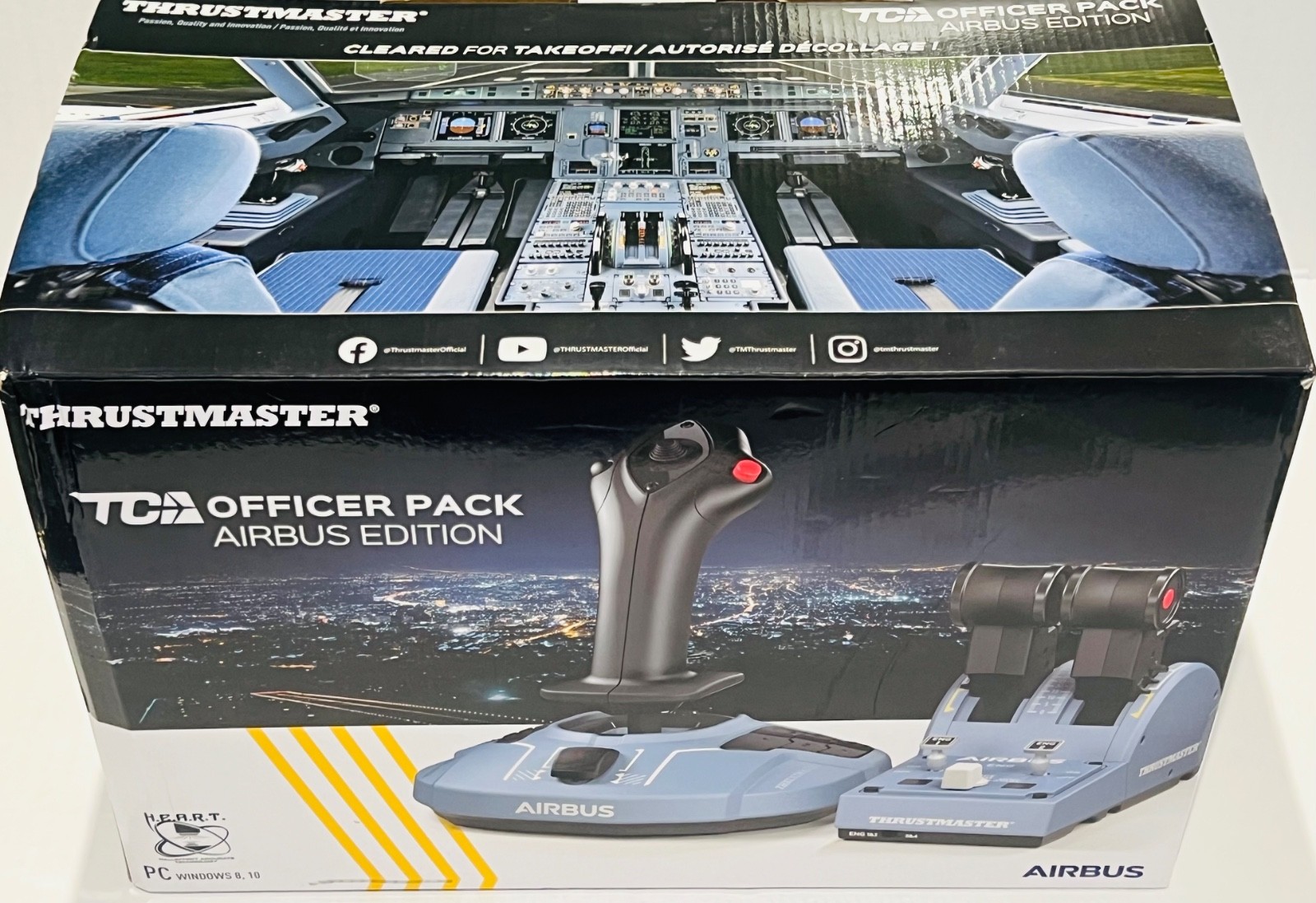 Thrustmaster TCA Officer Pack Airbus Edition Flight Simulation Package for PC