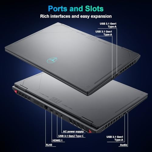 Thunderobot Radiant 16 4060 2 5K Gaming Laptop  16 WQXGA 240Hz Display  14th Gen i7 14650HX  GeForce RTX 4060  32GB DDR5 RAM  1TB PCIe SSD  RGB Backlit Keyboard  Wi Fi 6  Win 11  Gray