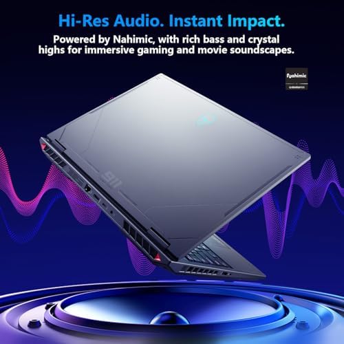 Thunderobot Radiant 16 5060 - Portátil para juegos, pantalla QHD+ 300Hz 2.5K de 16 pulgadas, Core i7-14650HX, NVIDIA GeForce RTX 5060, 32 GB DDR5 RAM, SSD de 1 TB, teclado retroiluminado RGB, Wi-Fi 6