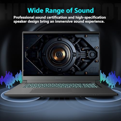 Thunderobot Storm 17 5070 Gaming Laptop  17 3 QHD 165Hz 2K Display  Core i7 13620H  GeForce RTX 5070  32GB DDR5 RAM  1TB SSD  RGB Backlit Keyboard  HDMI  Wi Fi 6  Win11 Home