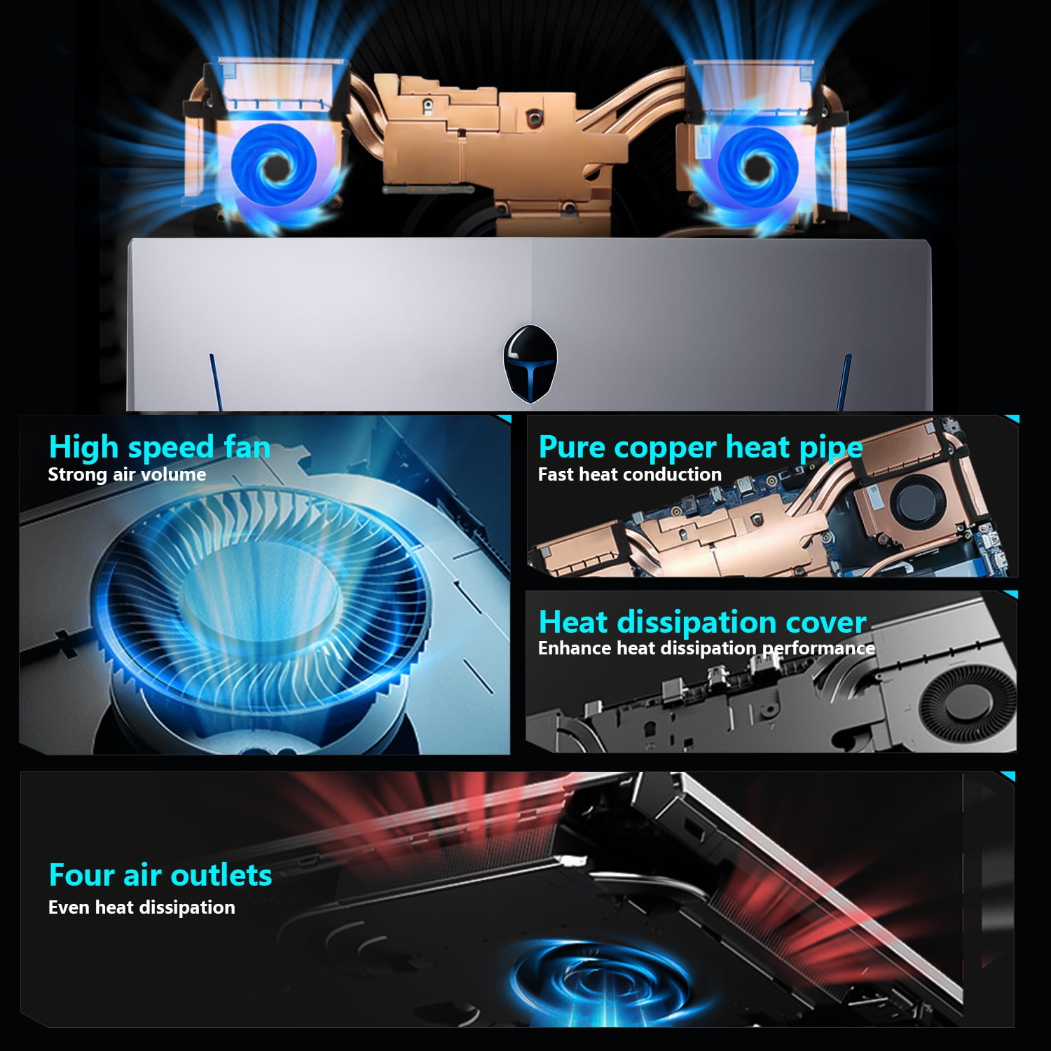 Thunderobot Storm 17 Gaming Laptop  17 3" FHD 144Hz  Core i5 12450H  GeForce RTX 3050  16GB RAM  512GB SSD  RGB Keyboard  Win 11 Home