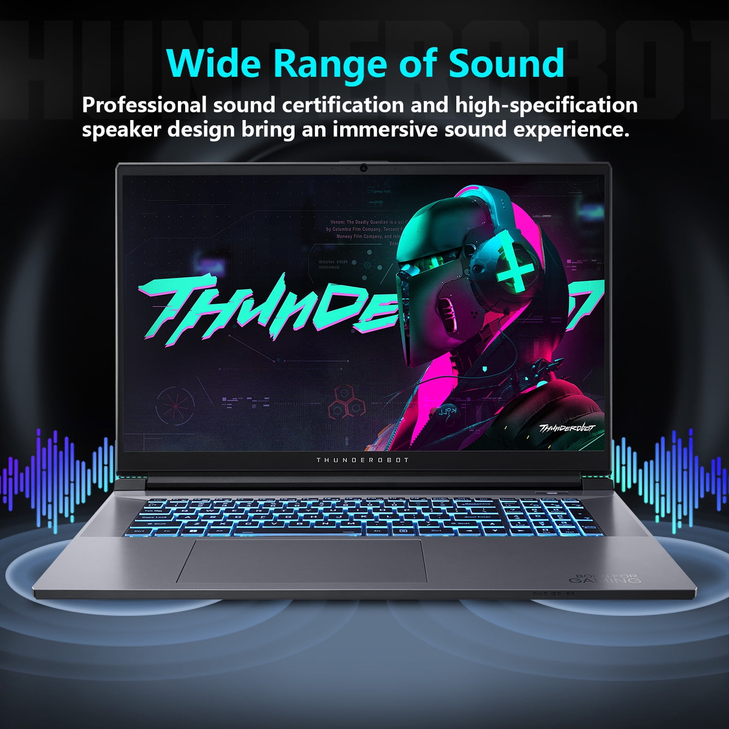 Thunderobot Storm 17 Gaming Laptop  17 3" FHD 144Hz  Core i5 12450H  GeForce RTX 3050  16GB RAM  512GB SSD  RGB Keyboard  Win 11 Home