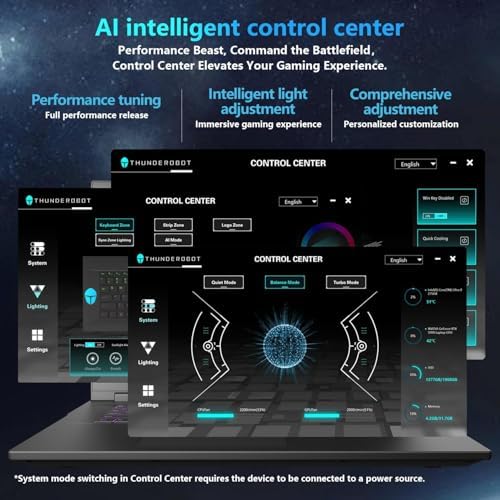 Thunderobot Zero 18 Pro 5090 Gaming Laptop  18 QHD  240Hz 2 5K Hummingbird Display  Core Ultra 9 275HX  GeForce RTX 5090  32GB DDR5  1TB SSD  Per Key RGB  FHD IR Camera  Wi Fi 6E  Win 11 Home