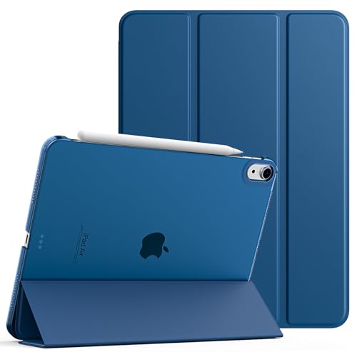 TiMOVO for iPad Air 11 Inch Case  M3/M2 2025/2024   iPad Air 5th Generation 2022/4th Gen 2020 10 9 Inch  Slim Hard Translucent Back Cover  Support Auto Wake/Sleep  Abyss Blue