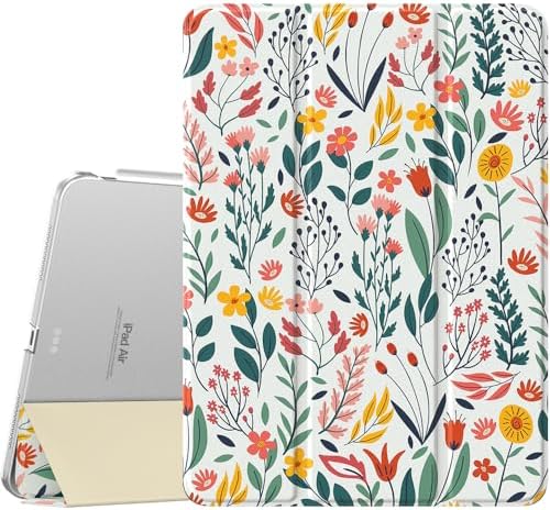 TiMOVO for iPad Air 11 Inch Case  M4 2026/M3 2025/M2 2024   iPad Air 5th Generation 2022/4th Gen 2020 10 9 Inch  Slim Hard Translucent Back Cover  Support Auto Wake/Sleep  Abyss Blue