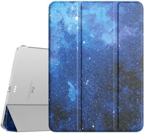 TiMOVO for iPad Air 11 Inch Case  M4 2026/M3 2025/M2 2024   iPad Air 5th Generation 2022/4th Gen 2020 10 9 Inch  Slim Hard Translucent Back Cover  Support Auto Wake/Sleep  Abyss Blue