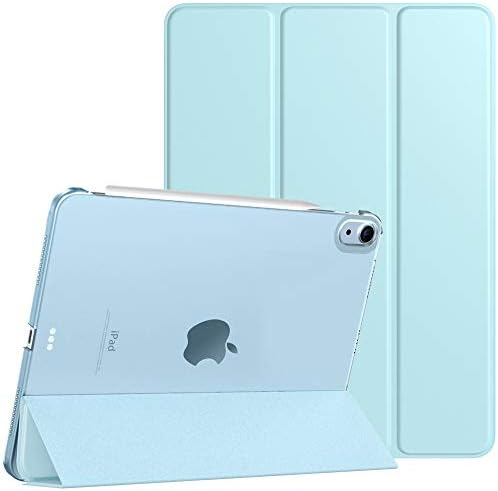 TiMOVO for iPad Air 11 Inch Case  M4 2026/M3 2025/M2 2024   iPad Air 5th Generation 2022/4th Gen 2020 10 9 Inch  Slim Hard Translucent Back Cover  Support Auto Wake/Sleep  Abyss Blue
