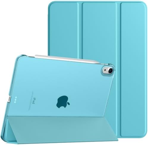 TiMOVO for iPad Air 11 Inch Case  M4 2026/M3 2025/M2 2024   iPad Air 5th Generation 2022/4th Gen 2020 10 9 Inch  Slim Hard Translucent Back Cover  Support Auto Wake/Sleep  Abyss Blue
