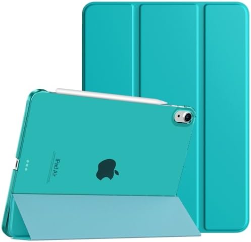 TiMOVO for iPad Air 11 Inch Case  M4 2026/M3 2025/M2 2024   iPad Air 5th Generation 2022/4th Gen 2020 10 9 Inch  Slim Hard Translucent Back Cover  Support Auto Wake/Sleep  Abyss Blue