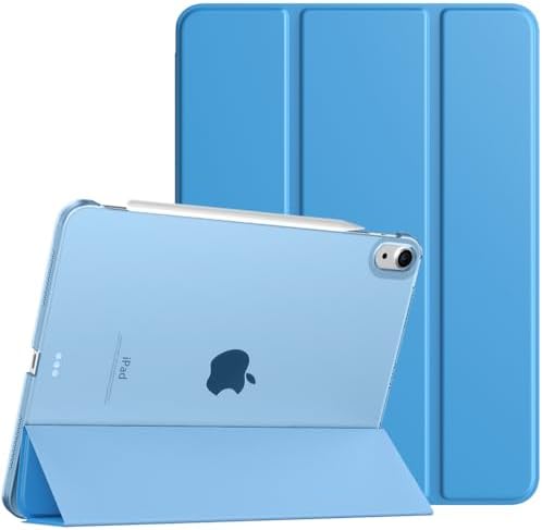 TiMOVO for iPad Air 11 Inch Case  M4 2026/M3 2025/M2 2024   iPad Air 5th Generation 2022/4th Gen 2020 10 9 Inch  Slim Hard Translucent Back Cover  Support Auto Wake/Sleep  Abyss Blue