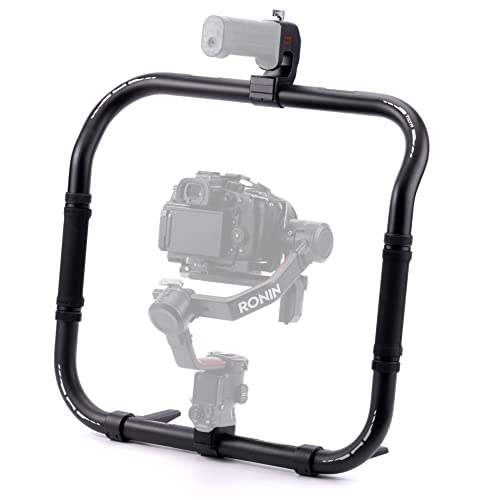 Tilta Basic Ring Grip Plus Compatible with DJI Ronin RS3 Pro/ RS4/ RS4 Pro   Improved Stability  Movement & Flexibility   Aluminum Alloy   Multiple Power Options