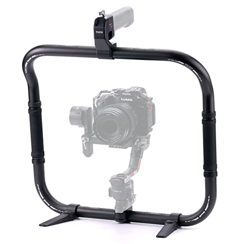 Tilta Basic Ring Grip Plus Compatible with DJI Ronin RS3 Pro/ RS4/ RS4 Pro   Improved Stability  Movement & Flexibility   Aluminum Alloy   Multiple Power Options