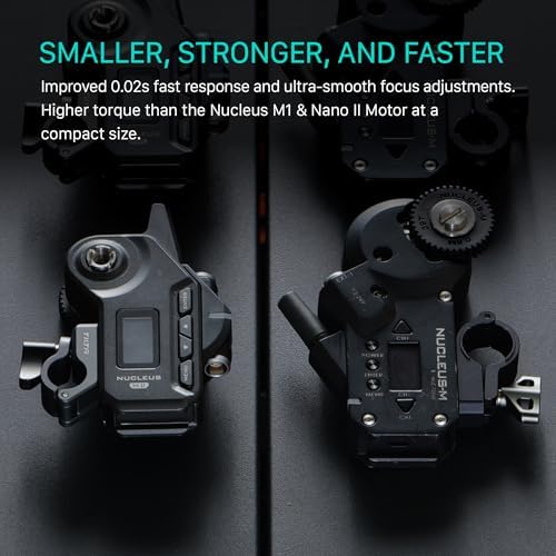 Tilta Nucleus M II Wireless Lens Control System Hand Wheel Kit   Multi Motor Follow Focus for Focus  Iris & Zoom   FIZ Hand Unit   Cinema Camera Wireless Focus Control