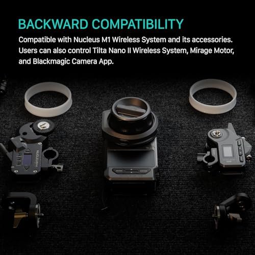 Tilta Nucleus M II Wireless Lens Control System Ultimate Kit   Multi Motor Wireless Follow Focus for Cinema Lenses   w/FIZ Hand Unit  Dual Hand Grips  Gears  Cables  Mounts  Hard Case