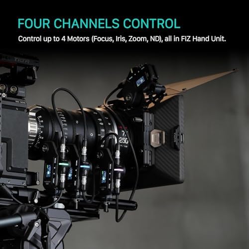 Tilta Nucleus M II Wireless Lens Control System Ultimate Kit   Multi Motor Wireless Follow Focus for Cinema Lenses   w/FIZ Hand Unit  Dual Hand Grips  Gears  Cables  Mounts  Hard Case