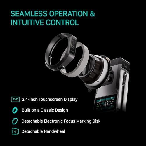 Tilta Nucleus M II Wireless Lens Control System Ultimate Kit   Multi Motor Wireless Follow Focus for Cinema Lenses   w/FIZ Hand Unit  Dual Hand Grips  Gears  Cables  Mounts  Hard Case
