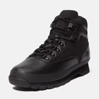 Timberland Euro Hiker Mid Boot Blackout Full Grain Leather Sprint Rock RRP  155