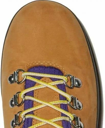 Timberland Euro Hiker F/L Waterproof Boot Wheat Nubuck/Purple 8 5 B  M 