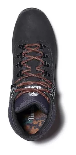 Timberland Euro Hiker TB0A2GCX001 Hiking Boots Men Black Nubuck Waterproof Ankle