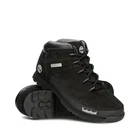 Botas de senderismo Timberland Euro Sprint TB06361R001 para hombre, de piel negra con cordones.