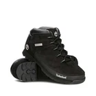 Botas de senderismo Timberland Euro Sprint TB06361R001 para hombre, de piel negra con cordones.