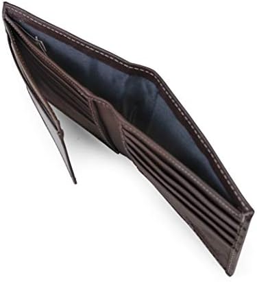 Timberland Mens Wellington Leather Rfid Bifold Commuter Security Wallet