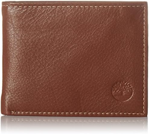 Timberland Mens Wellington Leather Rfid Bifold Commuter Security Wallet
