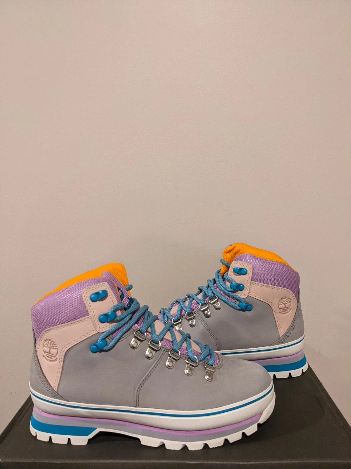 Timberland Women s Euro Hiker  Waterproof L/F Hiker Boots NIB