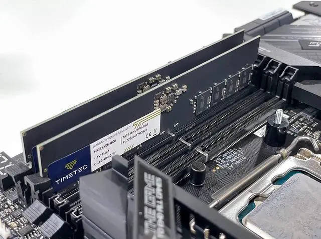 Timetec 16GB DDR5 4800MHz PC5 38400 Unbuffered Non ECC 1 1V CL40 1Rx8 Single Rank 288 Pin UDIMM Desktop Memory RAM Module Upgrade  16GB 