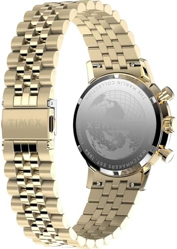 Timex Marlin Chronograph Tachymeter 40mm Men’s Analog Watch | Retro Design | 50M Water Resistance