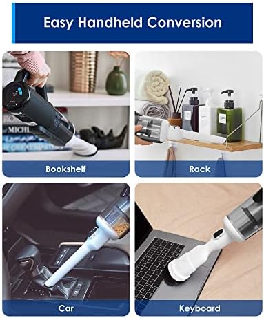 Tineco Floor ONE S5 Smart Cordless Wet Dry Vacuum Cleaner and Mop for Hard Floors  Digital Display  Long Run Time  Great for Sticky Messes and Pet Hair  Space Saving Design  Blue