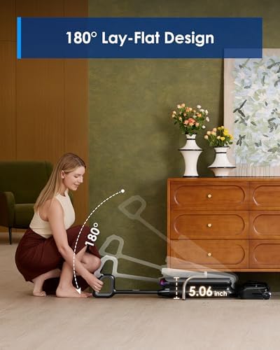 Tineco Wet Dry Vacuum Cleaner 22kPa Suction Floor Cleaner Mop  50 Min Runtime  iLoop Smart Sensor  DualBlock Anti Tangle Design  185  Flashdry  Dual Edge Cleaning  180  Lay Flat  Floor One S7 Artist