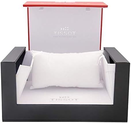 Tissot Mens Gentleman Stainless Steel Dress Watch Grey T1274071104100 Watch Strap T852048185