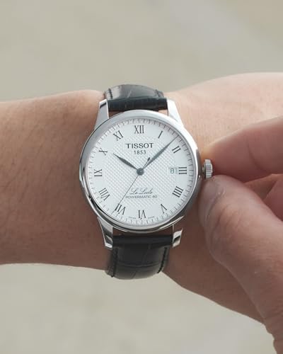 Tissot Mens Le Locle Stainless Steel Dress Watch